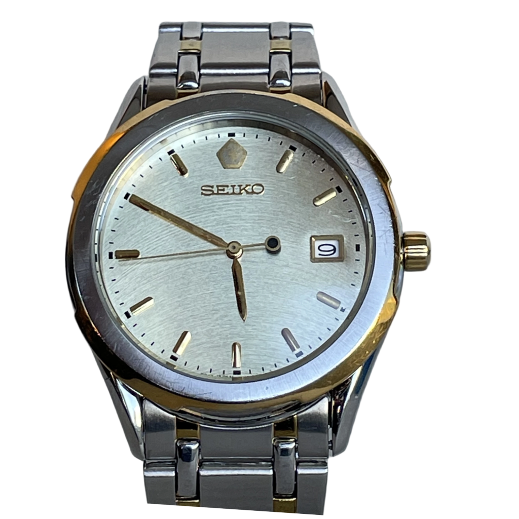 Reloj SEIKO Hombre 1998 TwoTone PULSERA ORIGINAL