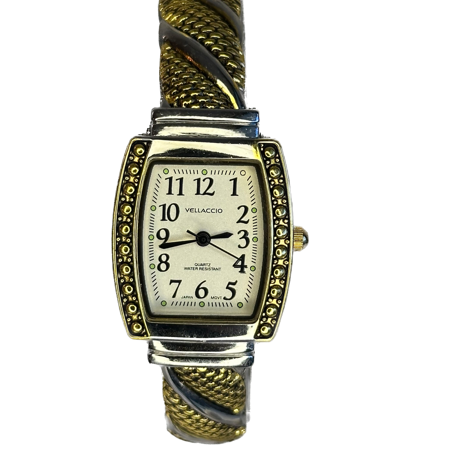 Reloj Vellaccio 1110 Japón Movt NOS Año 2003 Joya Art Déco