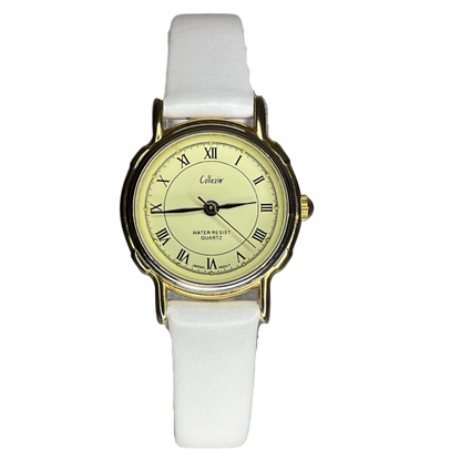 Reloj Vintage Collezio Quartz Japón 26,4 mm Roman Dial – Clásico Noventero
