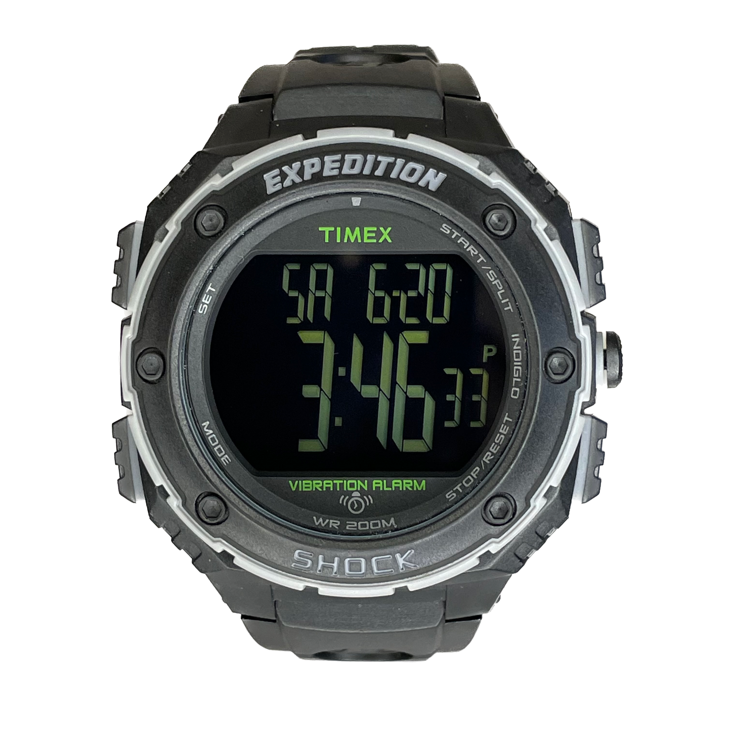 Reloj Timex Expedition Shock XL Vibración e Indiglo Año 2015 OUTDOOR ALTA GAMA
