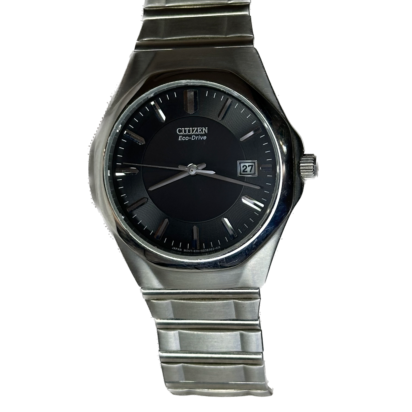 Citizen Eco-Drive E111 Caja Integrada SOLAR Año 2008 Muñeca grande