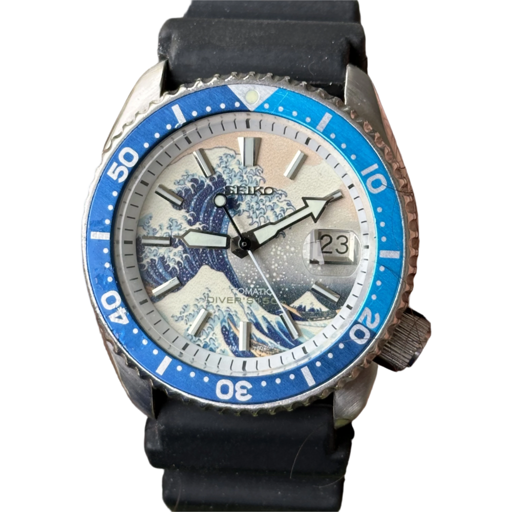 Seiko Diver 7002 Great Wave Automático noviembre de 1994 MUY ESCASO