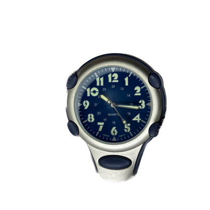 Reloj Gancho Carabiner Japan Movt Electric Blue Año 2002