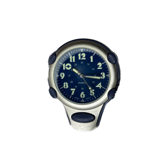 Reloj Gancho Carabiner Japan Movt Electric Blue Año 2002