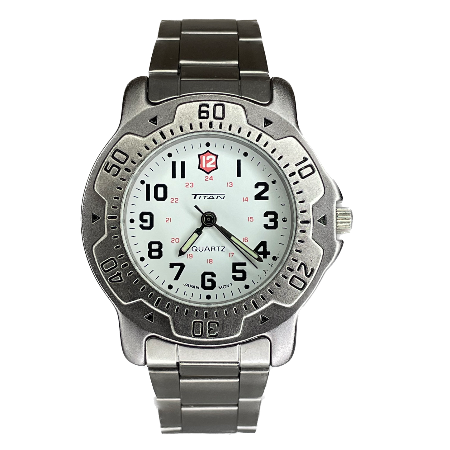 Reloj Titan Deportivo 1996 Hombre / TATA GROUP INDIA / Japan Movt ESCASO