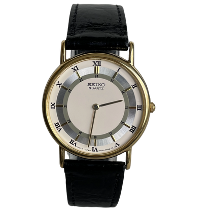 Reloj Seiko Hombre Agosto 1992 Romano Minimalista ESCASO