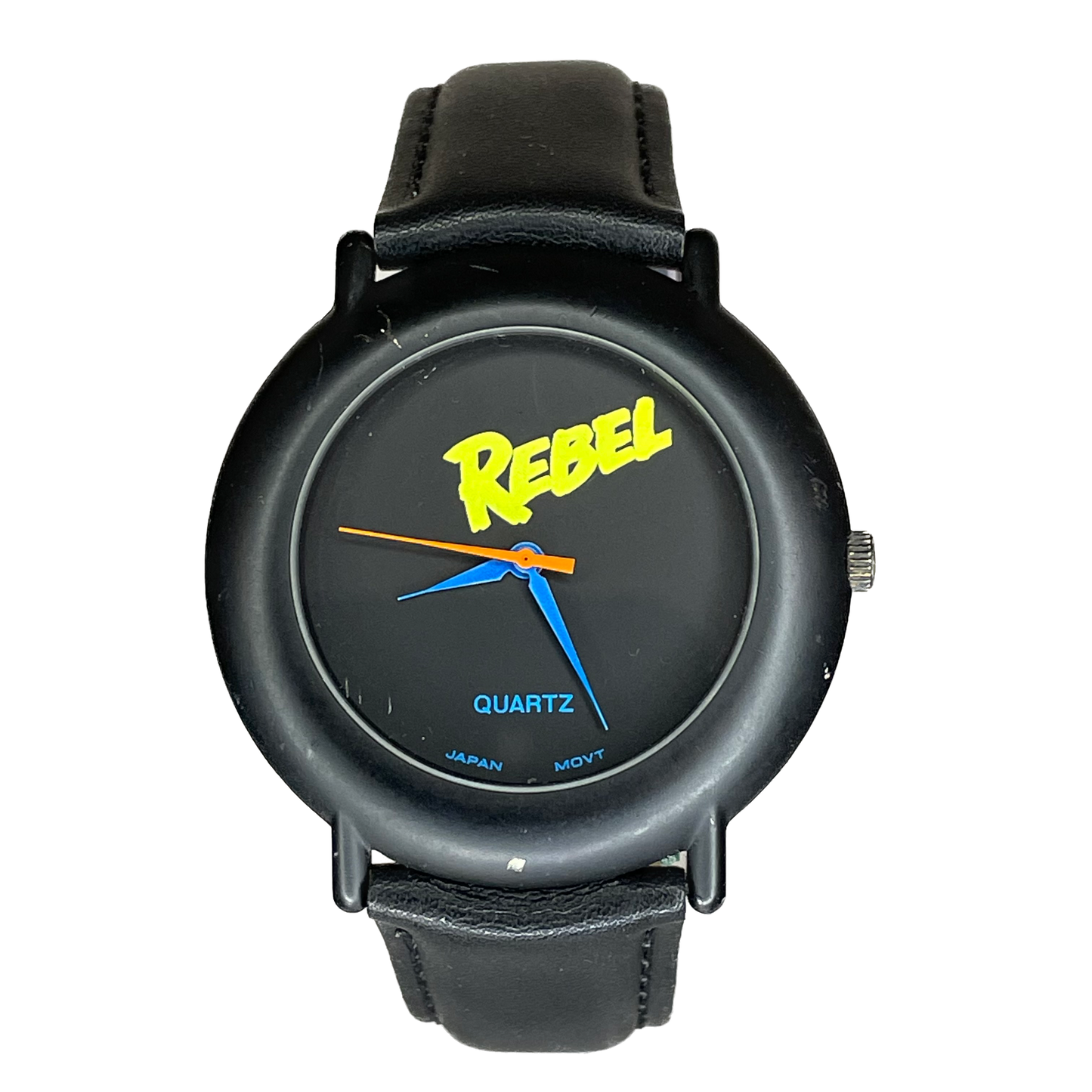Reloj REBEL Japan Movt 41 mm Hombre Diseño Noventero MUY ESCASO 1992