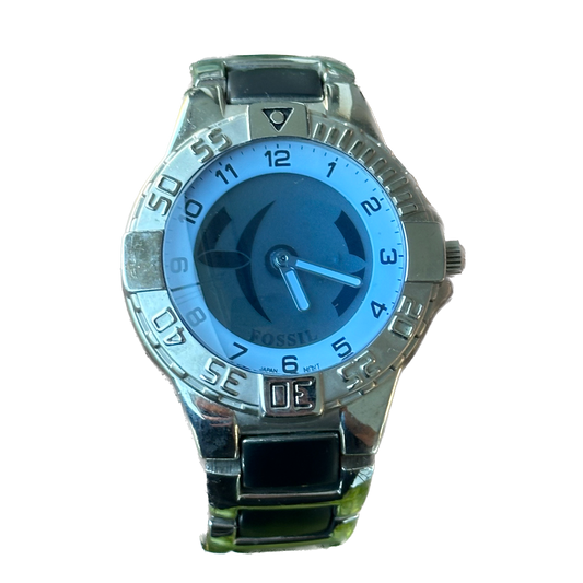 Fossil Sport Line 90´s YR2000 Y2K Futurista ANA DIGI SÚPER RARO