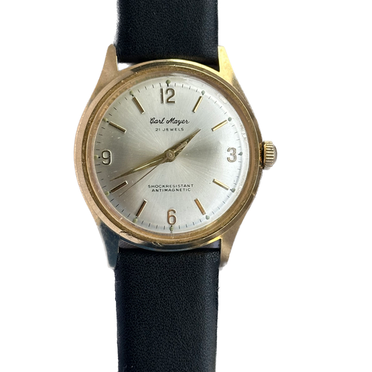 Reloj Carl Mayer 21 Jewels Hombre Año 1964 Mecánico ESCASO