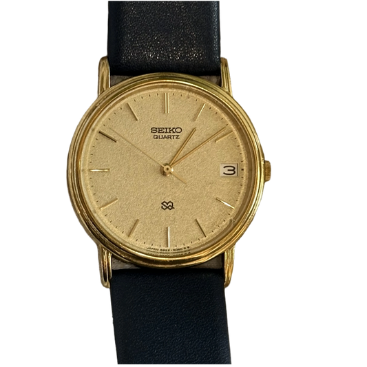 Reloj SEIKO Quartz Dorado Vintage 1991 – 33mm