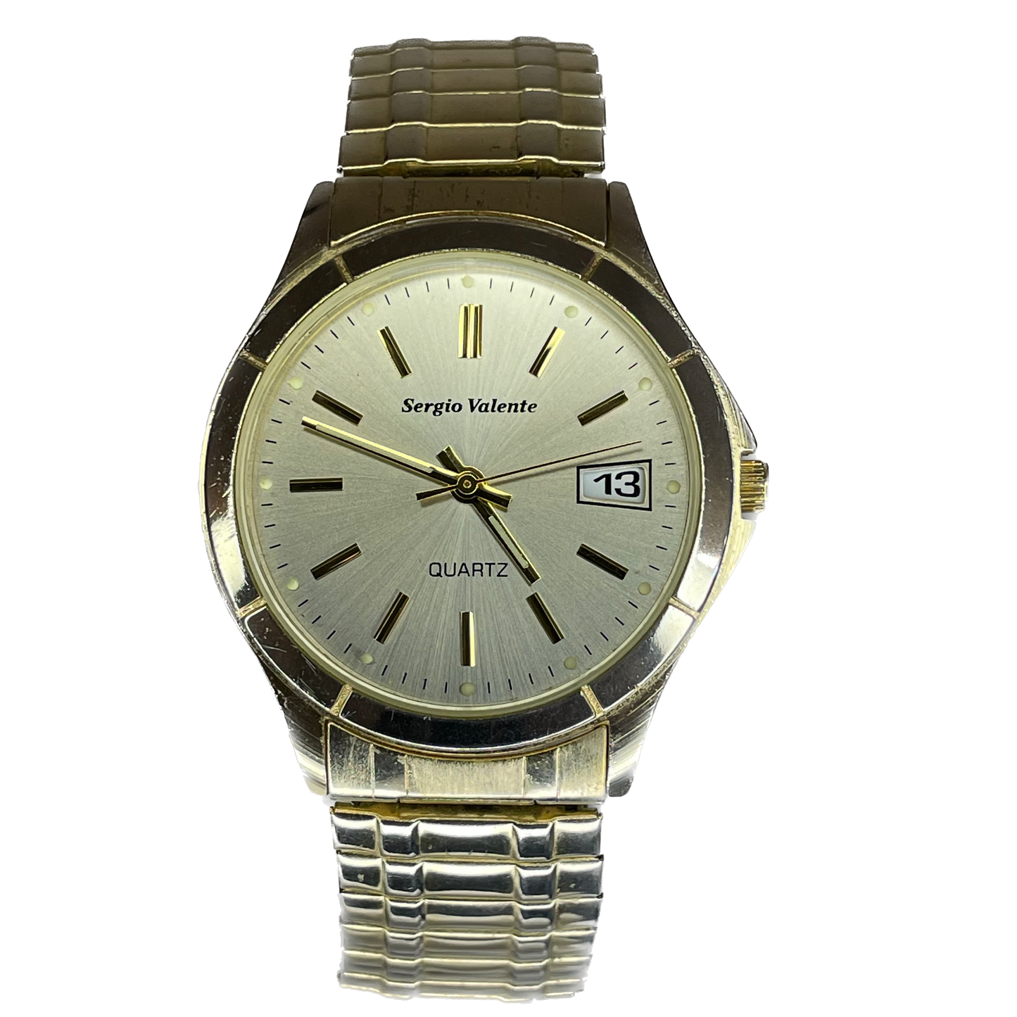 Reloj de hombre Sergio Valente Máquina ISA Suiza Elab. a fines de los 80s Impecable