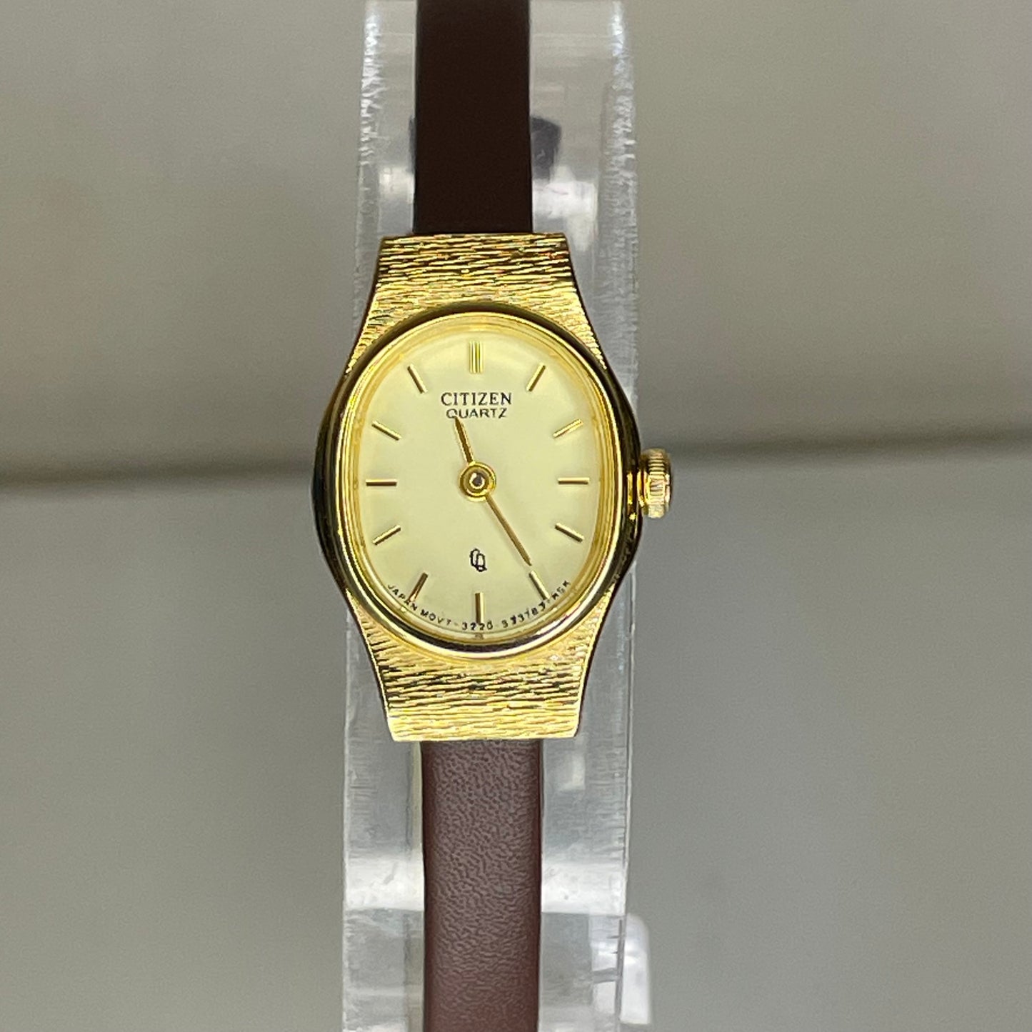 Reloj joya Citizen Quartz Impecable Vintage Años 80 Ultracompacto 18,1 mm
