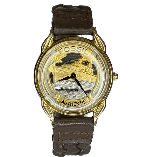 Reloj Floating Fossil SK-5070 Edición Limitada Año 1992 / Unidad núm. 1.367 de 10 mil