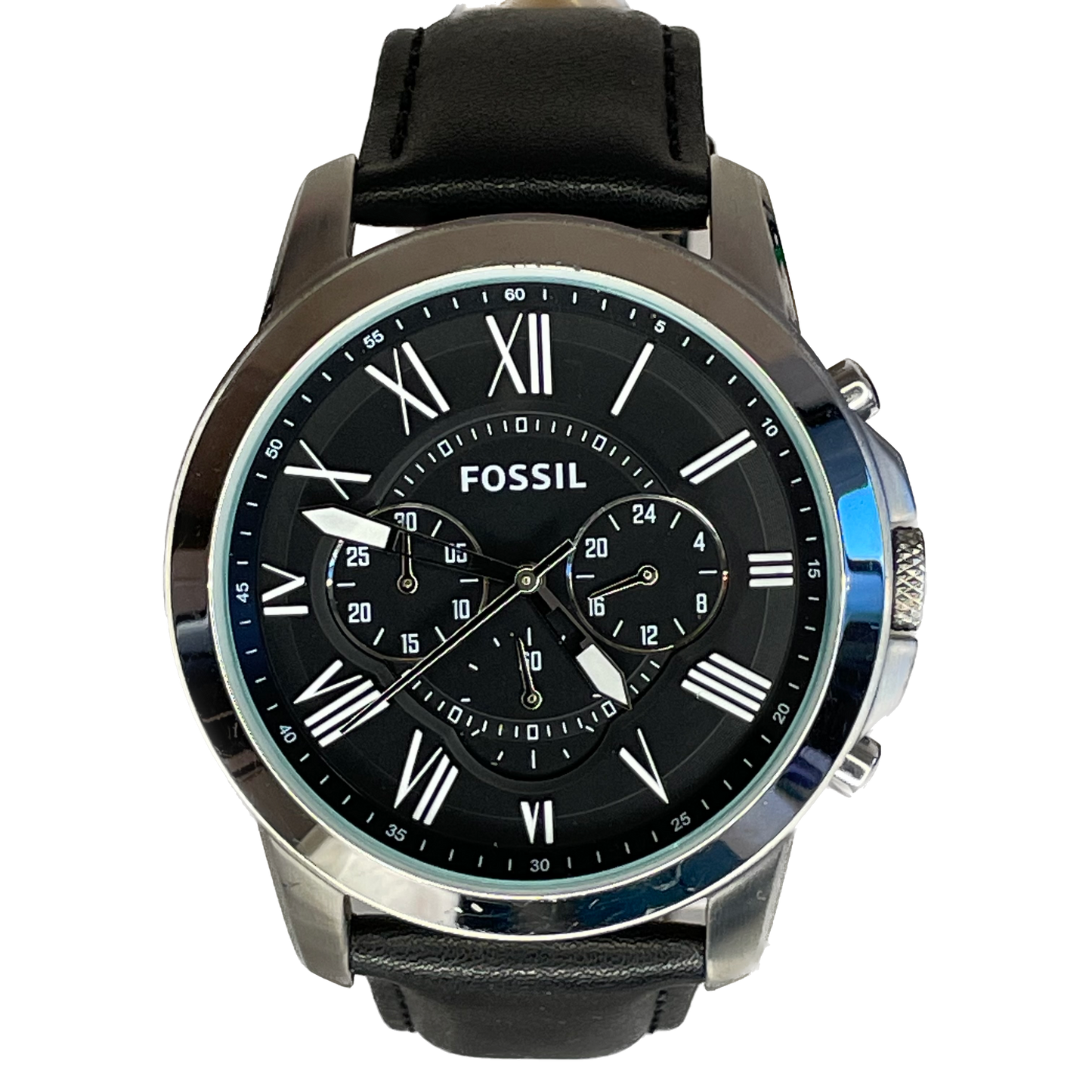 Reloj Fossil Grant FS4812 Año 2013 Cronógrafo Números Romanos