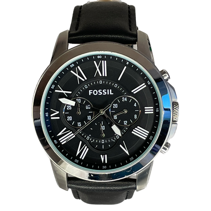 Reloj Fossil Grant FS4812 Año 2013 Cronógrafo Números Romanos