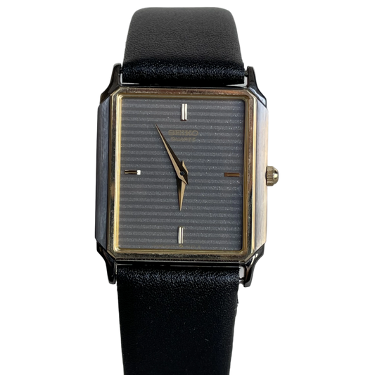 Reloj Seiko Tank Hombre Enero 1981 Notable Estado