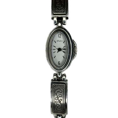 Brighton Biella Fiore Año 2003 | Reloj joya oval de inspiración Art Nouveau