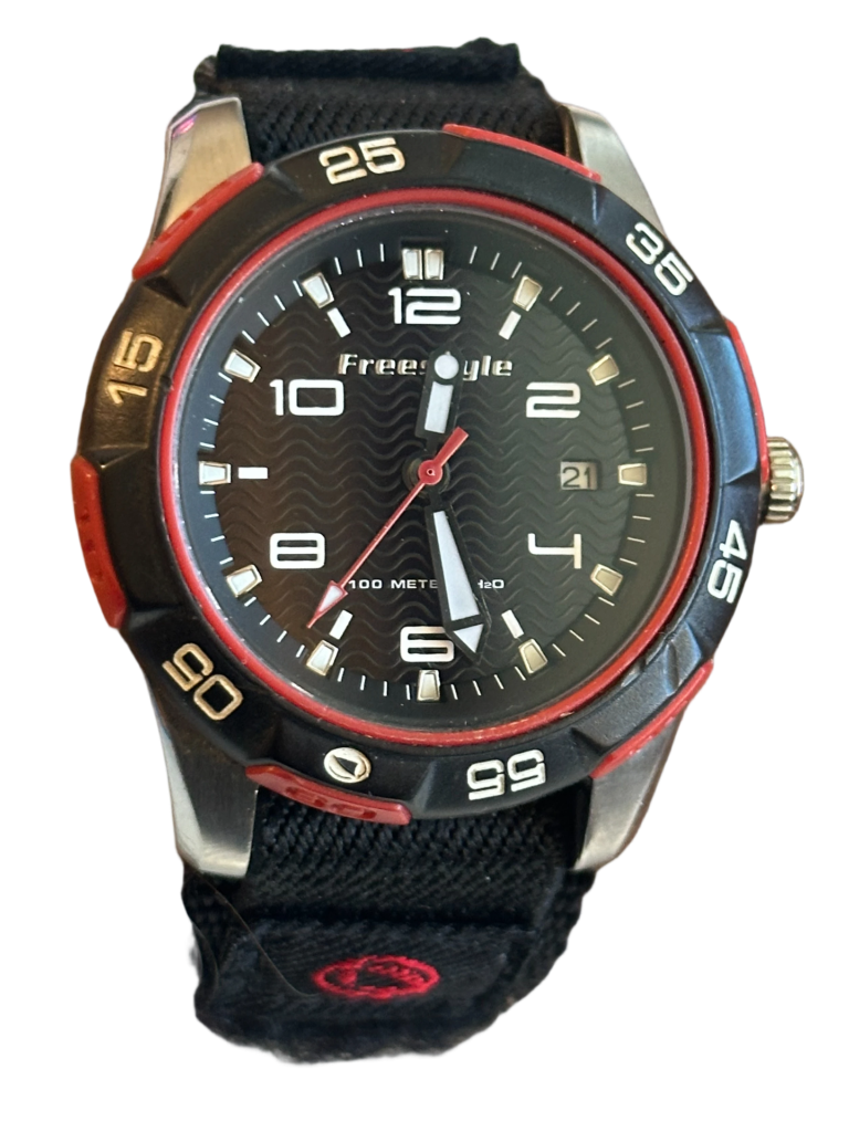 Reloj Freestyle Kampus Hombre 2000s Luz Azul ÚNICO