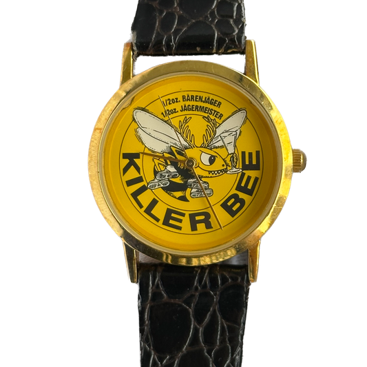 Reloj Killer Bee Máquina Japonesa SII Año 1992 Alemania Jägermeister ÚNICO