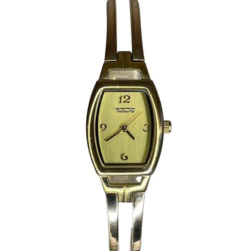 Reloj Joya Talbots Mujer TA-1009 Años 2000 Caja tonneau Geometría Art Déco