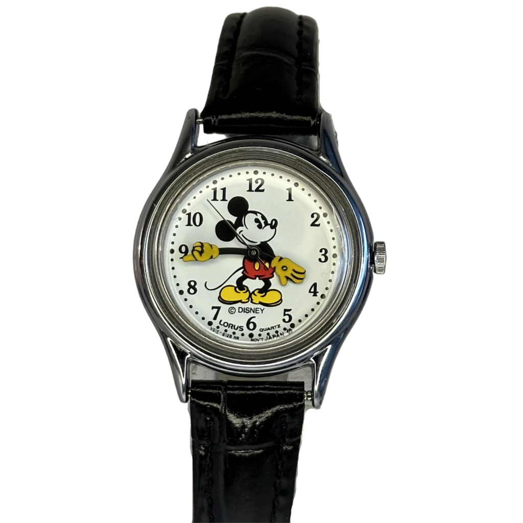 Reloj Lorus by SEIKO Disney Mickey Mouse Año 1990 Un clásico con Pulsera nueva