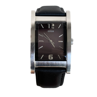 Reloj GUESS Hombre Rectangular Burdeo Oscuro Año 2010