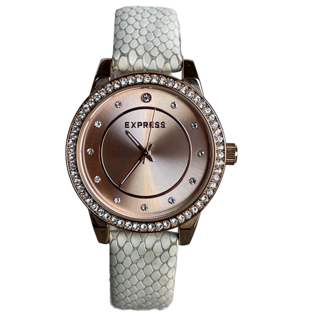 Reloj EXPRESS Mujer Rose Gold Cristales Año 2013 Escaso