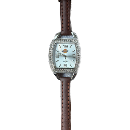 Reloj Dickies Mujer Cuarzo Años 2000s Bisel Cristales Tonneau