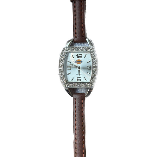 Reloj Dickies Mujer Cuarzo Años 2000s Bisel Cristales Tonneau