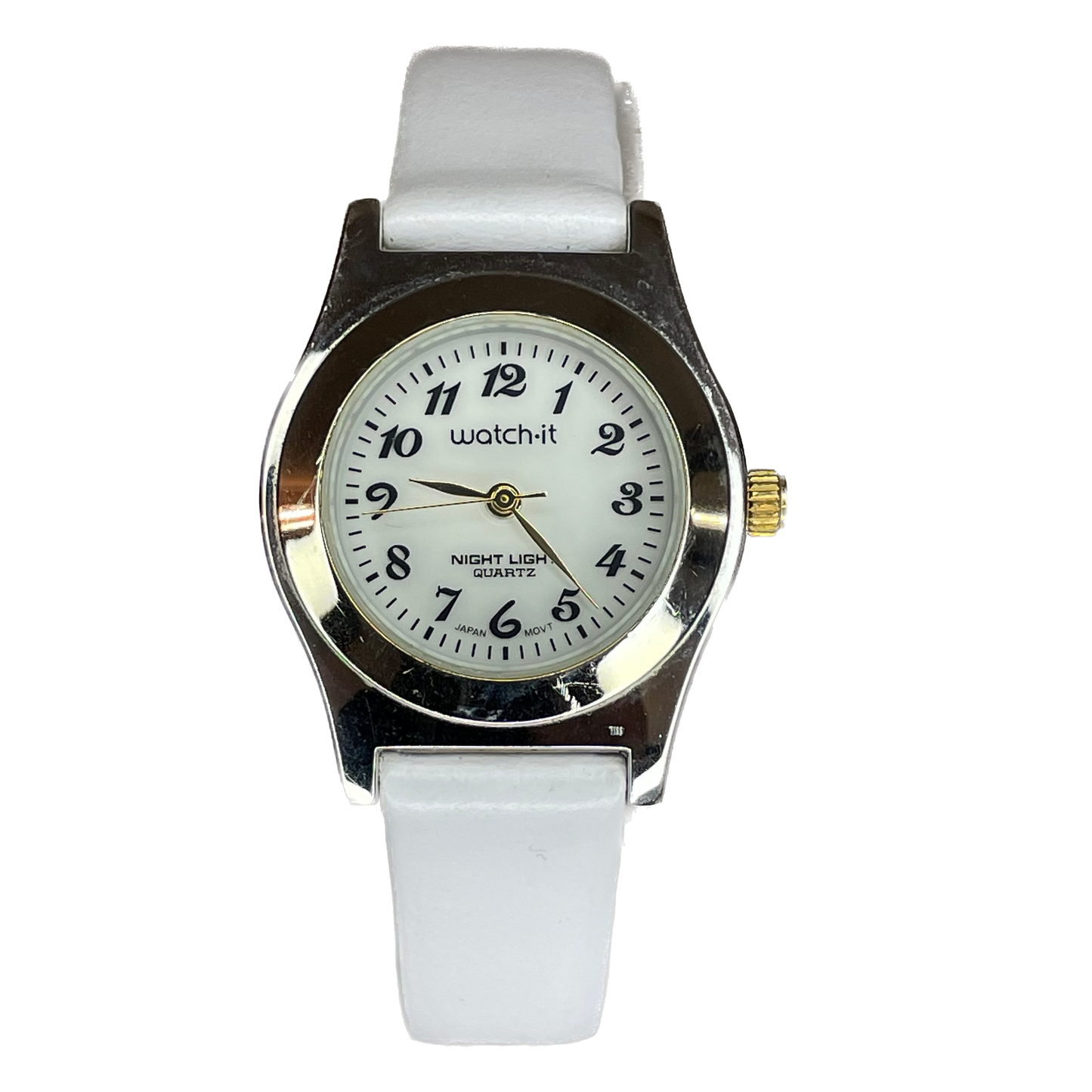 Reloj Watch-It Advance Night Light Mujer 1998 | Iluminación azul | Japan Mov.