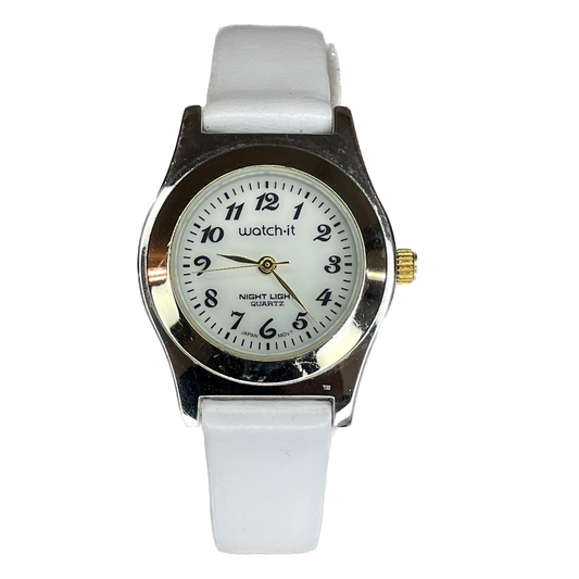 Reloj Watch-It Advance Night Light Mujer 1998 | Iluminación azul | Japan Mov.