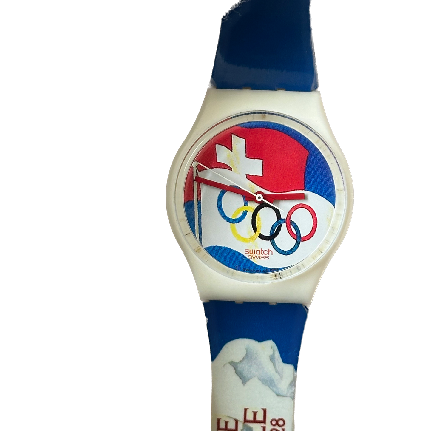Swatch Unisex Año 1994 Juegos Olímpicos de Invierno de Lillehammer FULLSET RARO