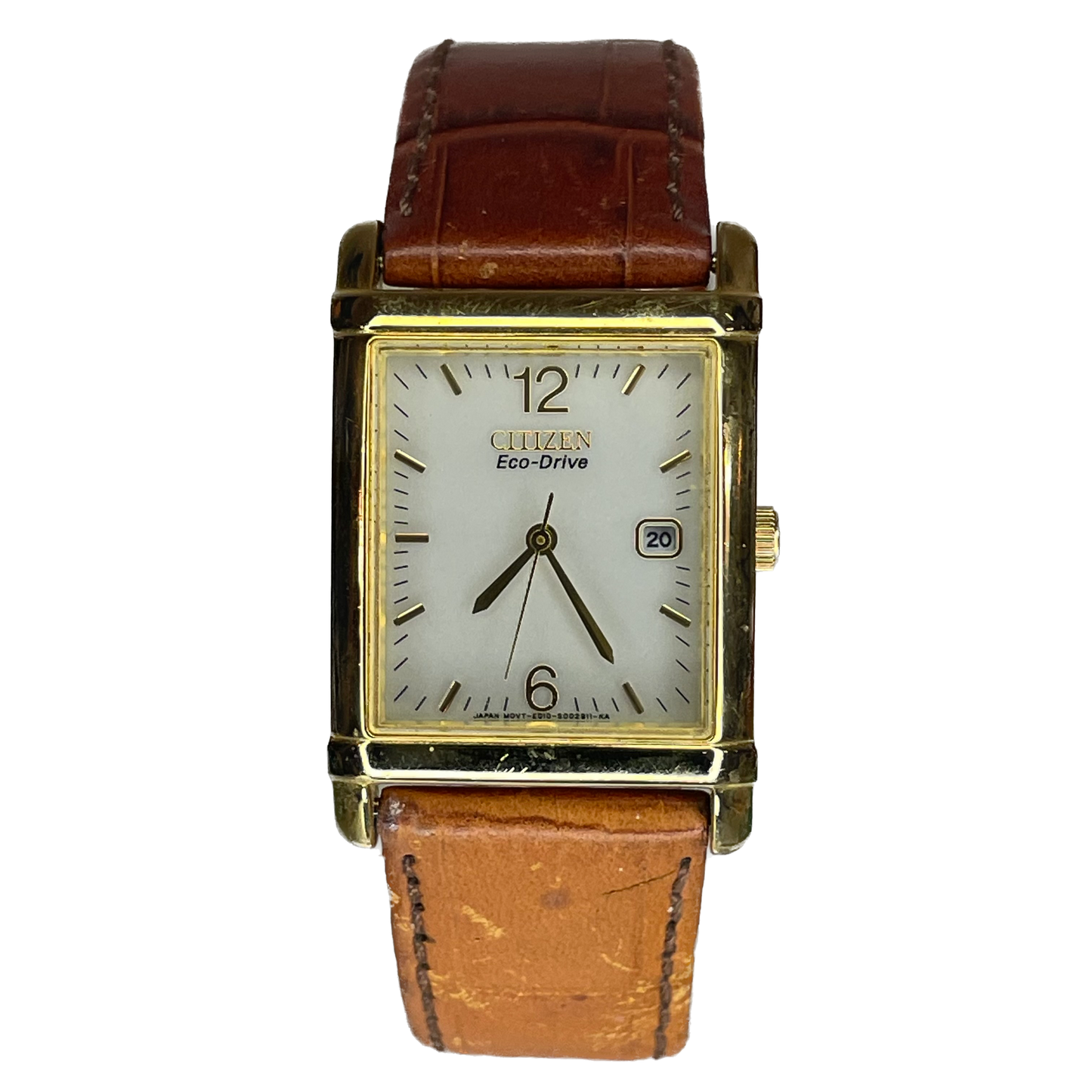 Reloj CITIZEN Eco-Drive Solar Hombre Rectangular Año 2007