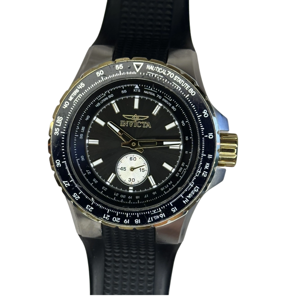 Reloj Invicta Aviator 49294 Años 2020´s con escala de conversiones / Grande 50mm