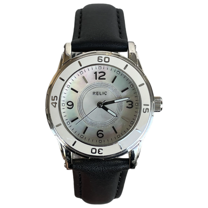 Reloj Relic by FOSSIL Mujer Madreperla Años 2010 Bisel Blanco 