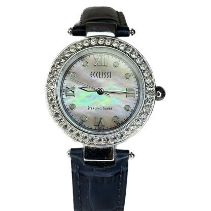 Reloj de plata maciza Ecclissi 925 Mother of Pearl 22340 Año 2000 – 33 mm