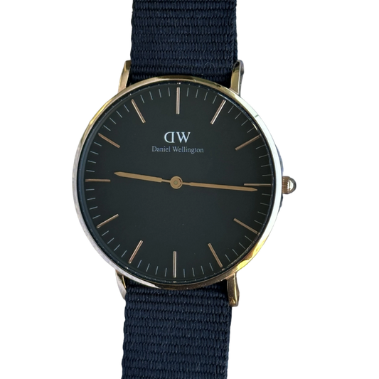 Reloj Daniel Wellington Hombre 2015 Sueco 38mm NATO Negro
