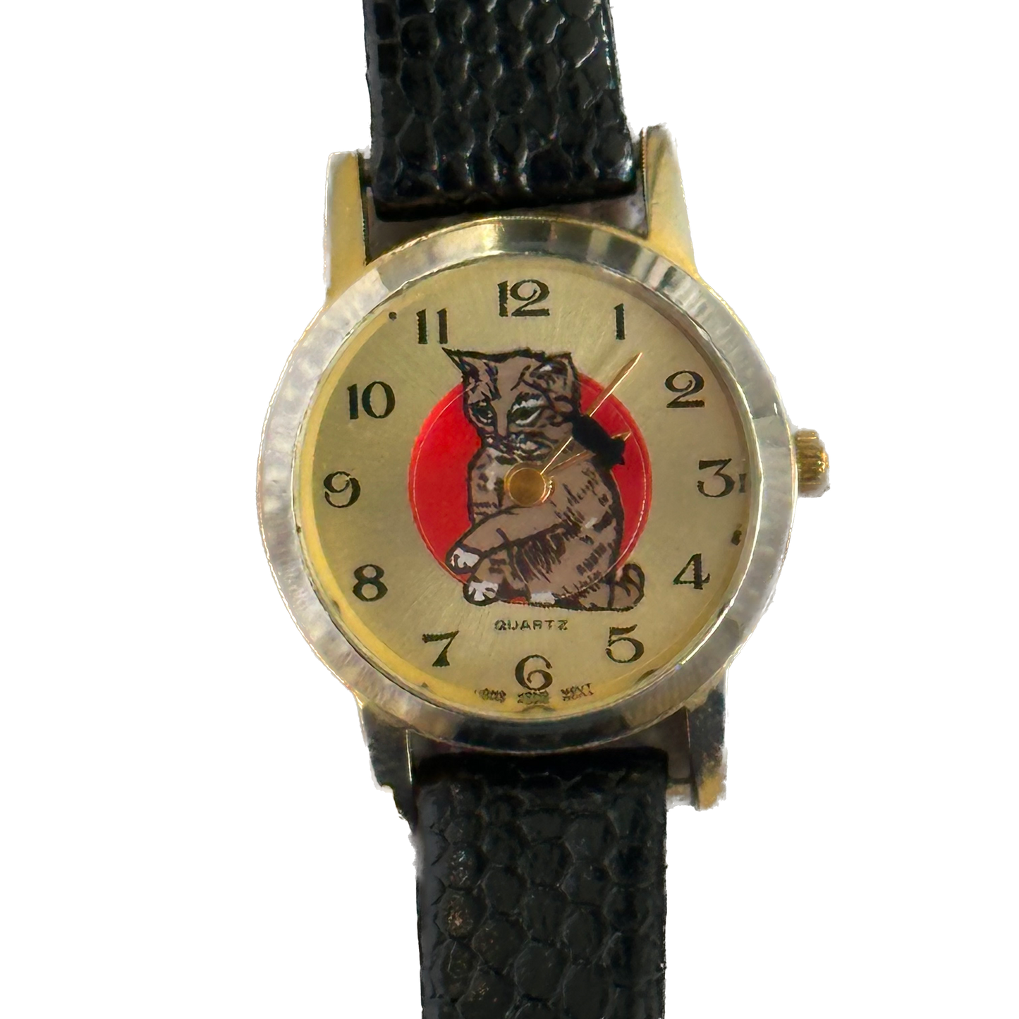 Reloj Vintage Mujer Gato-Ratón 1987 Pieza de colección 25mm Speidel