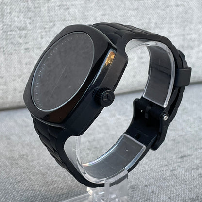 Reloj Nixon The Dial 42mm Negro 2011 Unisex Minimalista