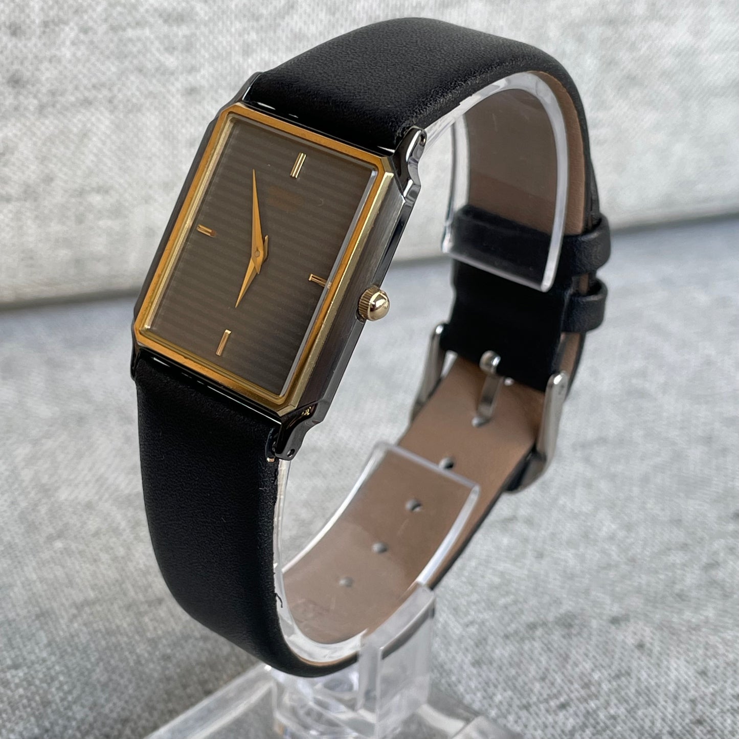 Reloj Seiko Tank Hombre Enero 1981 Notable Estado