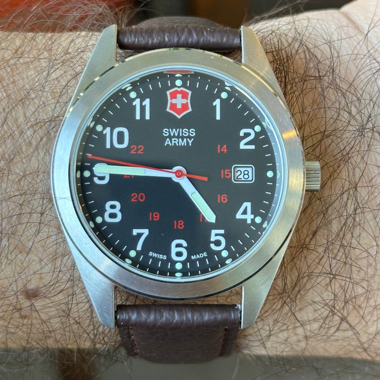 Reloj Victorinox Swiss Army Hombre 2009 Full Set New Old Stock Garrison