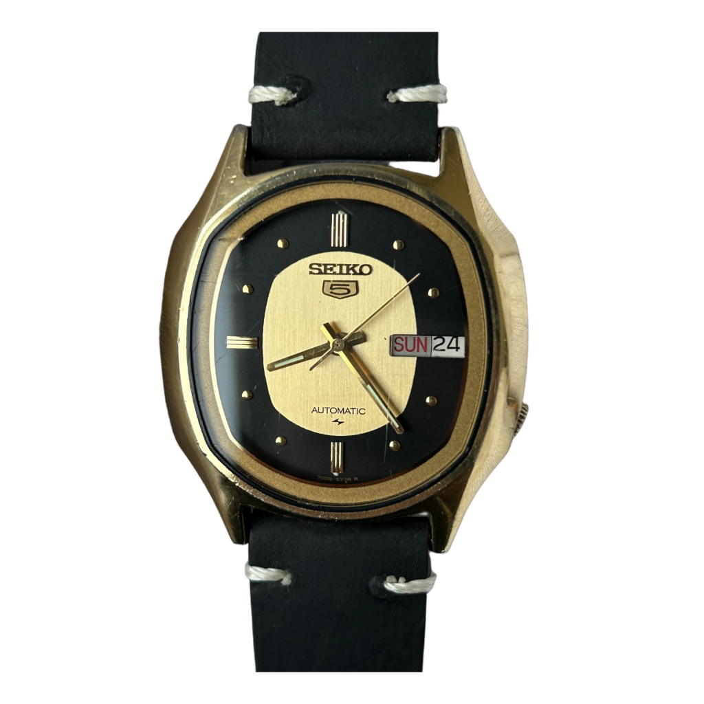 Reloj Seiko 5 Hombre Vintage 1983 Automático Inglés/árabe Edición Inter