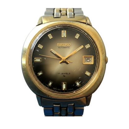 Reloj Seiko Hombre Año 1976 Ahumado 17 Jewels Automático