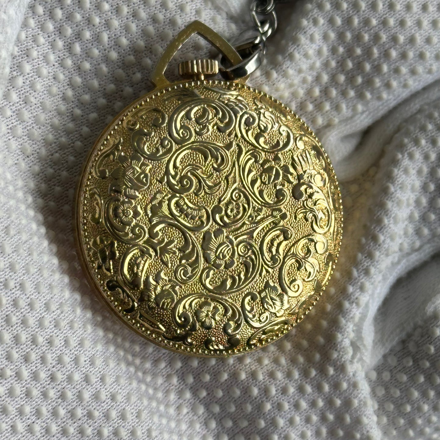 Reloj Lucerne SUIZO Colgante/Bolsillo Mujer A Cuerda Años 60