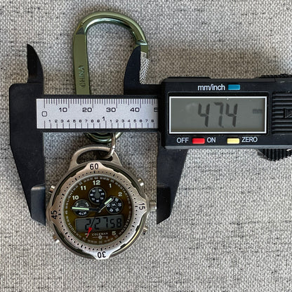 Reloj COLEMAN Ana-Digi Clip Outdoor 2000s Mosquetón Muy Escaso