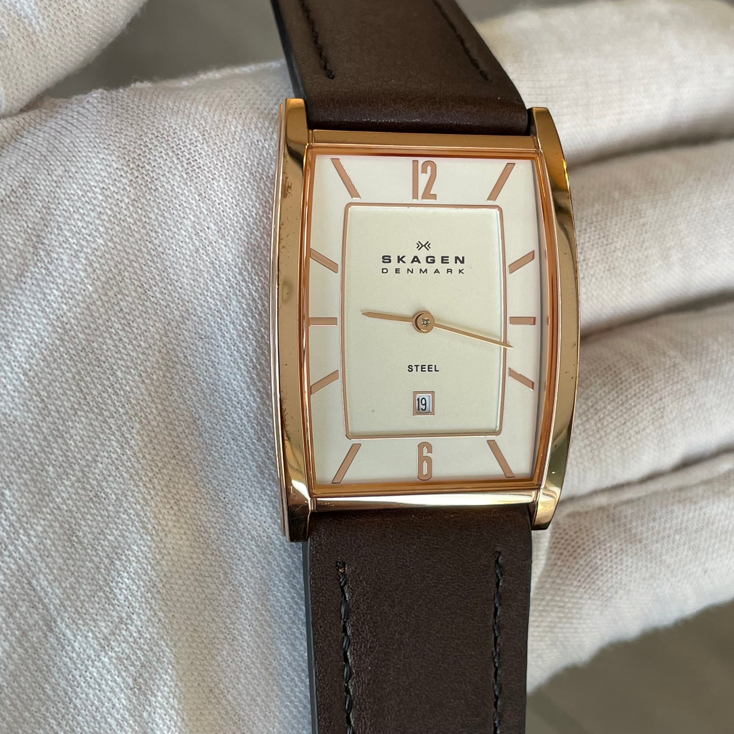 Reloj Skagen Denmark Hombre 294LRLD Año 2010 Muy Escaso