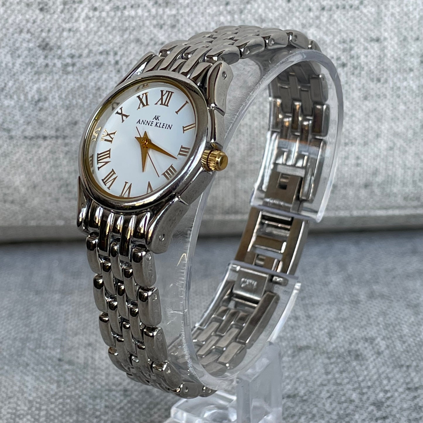 Reloj Joya Anne Klein Mujer Años 90´s Romano Clásico