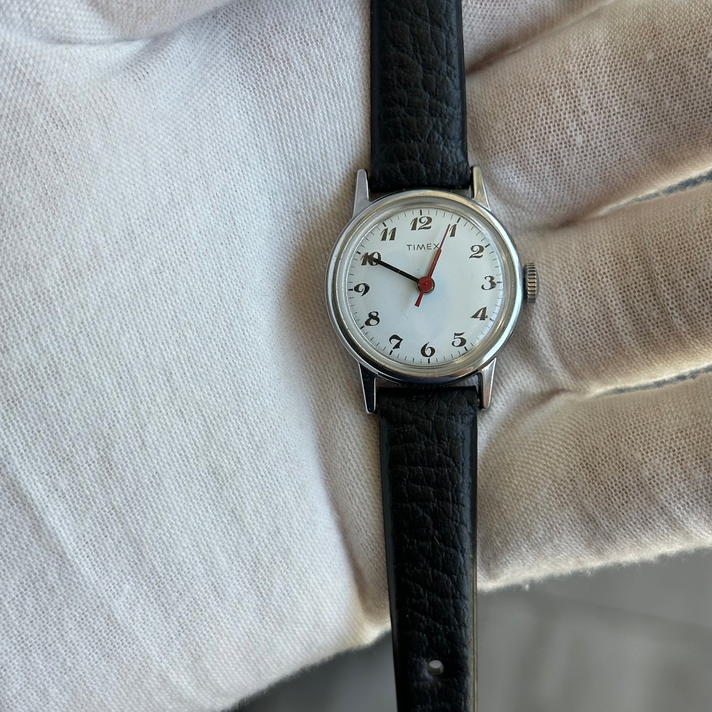 Reloj Timex Mujer A Cuerda Años 70s Vintage 27mm Escaso