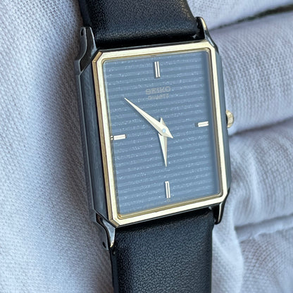 Reloj Seiko Tank Hombre Enero 1981 Notable Estado