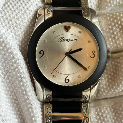 Reloj Brighton Mujer Brooklyn Años 2000 Corazón SUNBURST